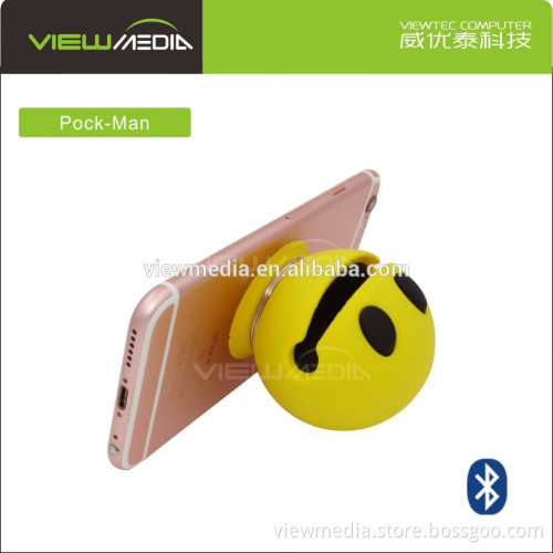Hot selling viewmedia mini tech speaker bluetooth waterproof Pock-Man